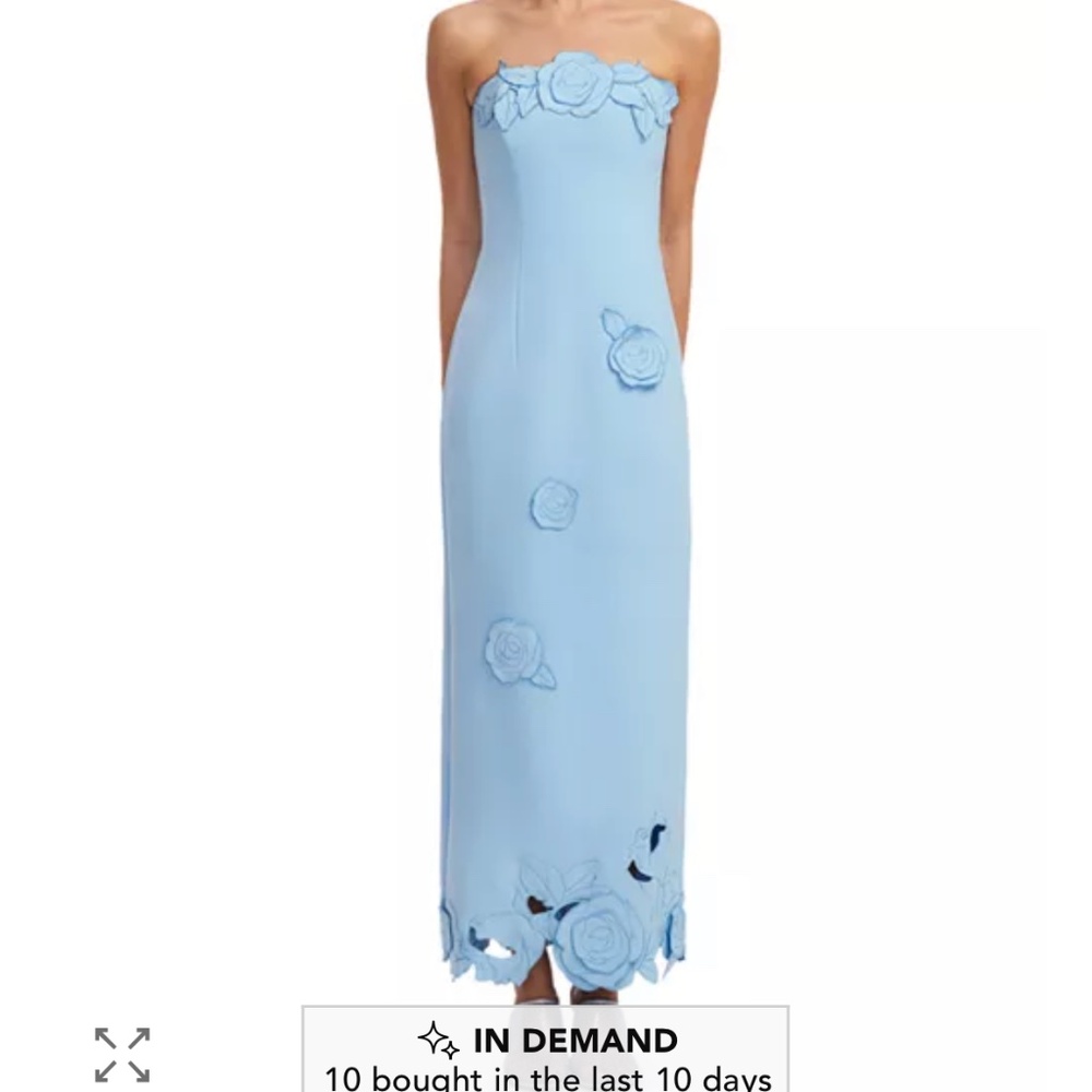 Leo Lin blue dress